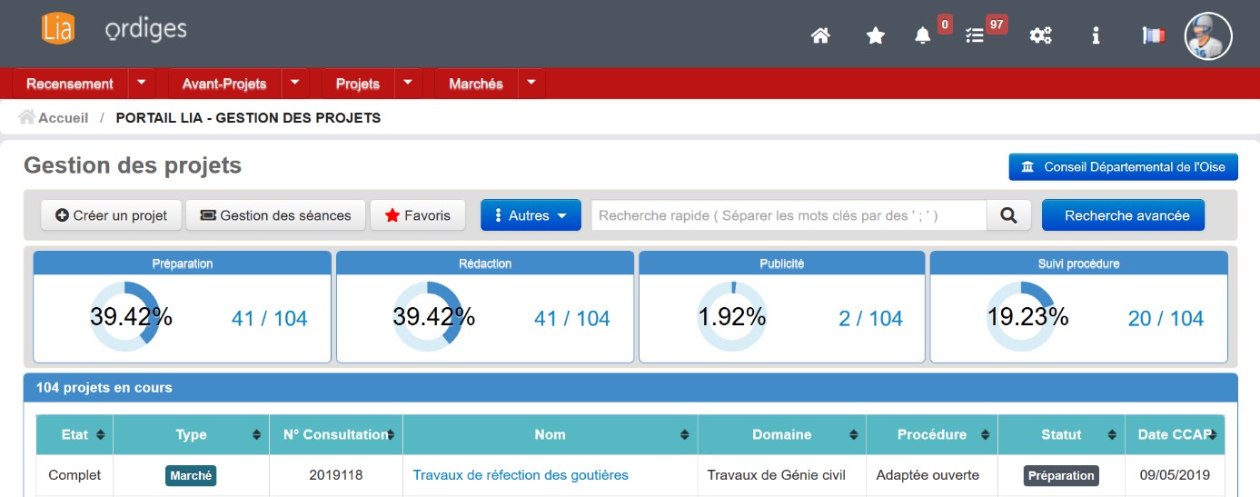 Liaweb Logiciel De Gestion Marches Publics En France Nos Logiciels Ordiges France